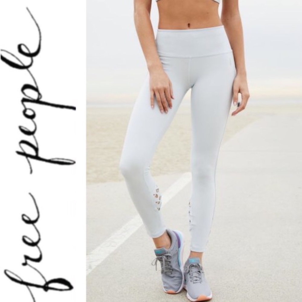 HP💝Free People Revelation Legging Seaglass sz medium - Picture 2 of 9